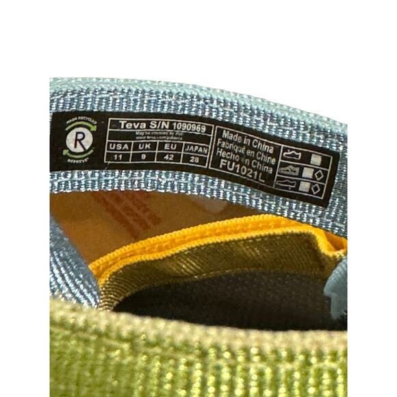 Colorful Women's Flatform Teva Sandals - Picture 9 of 9